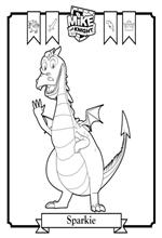 coloring page Sparkie